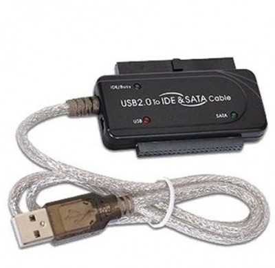Convertidor de USB a IDE y SATA