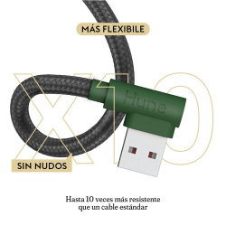 Cables Braided USB - USB Micro Hune Hiedra