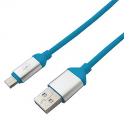 Cable USB V2.0 a Micro de PVC Texturizado BROBOTIX 161208A