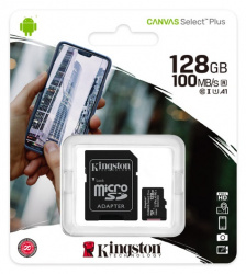 Micro SD Kingston Technology CANVAS SELECT PLUS 